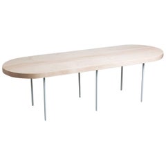 Situation Table in Maple and Gray