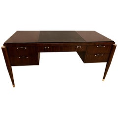 Ralph Lauren Art Deco Fashioned Mahogany Writing Desk