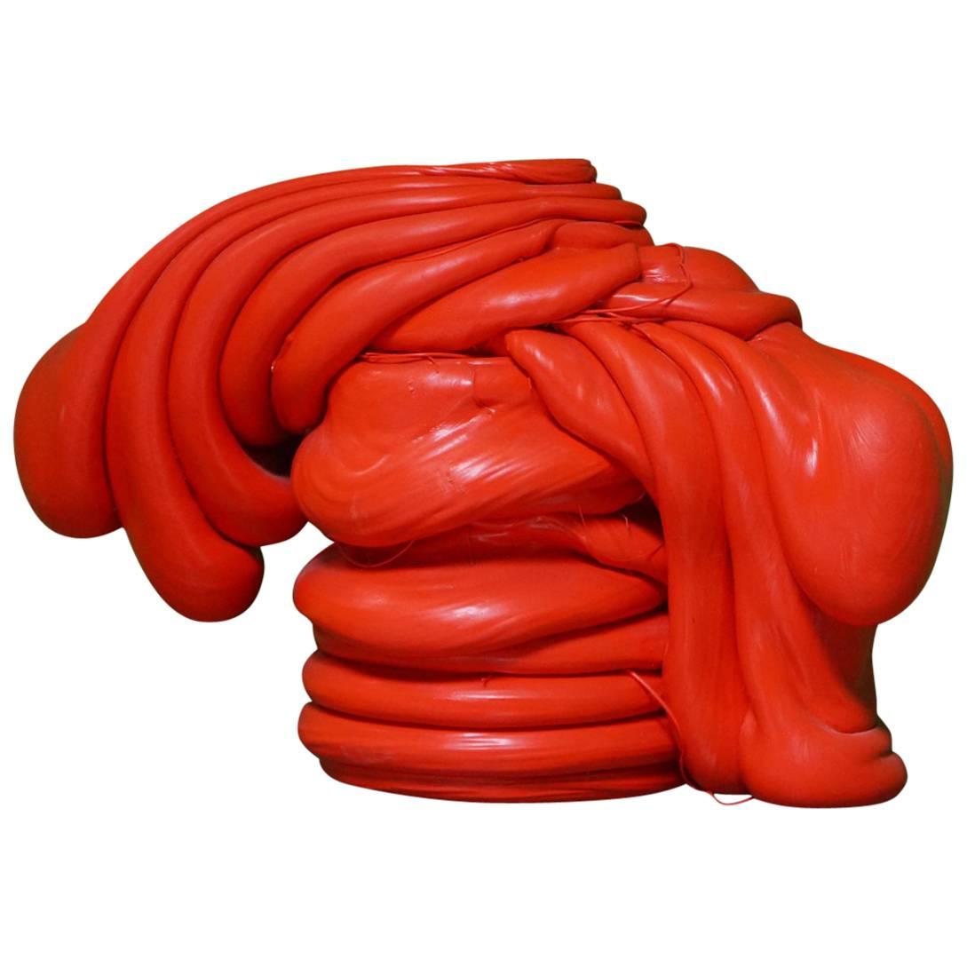 Roxy Paine Scumak, Red Orange Polyethylene, Mint, Original