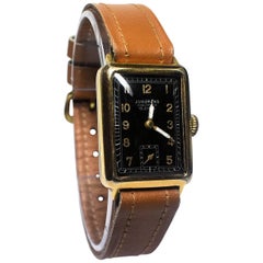 Art Deco 1930s Mans Watch by Junghans