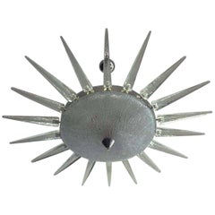 Exceptional Murano Glass Pendant Sputnik Chandelier