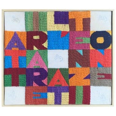 Alighiero Boetti Tapestry