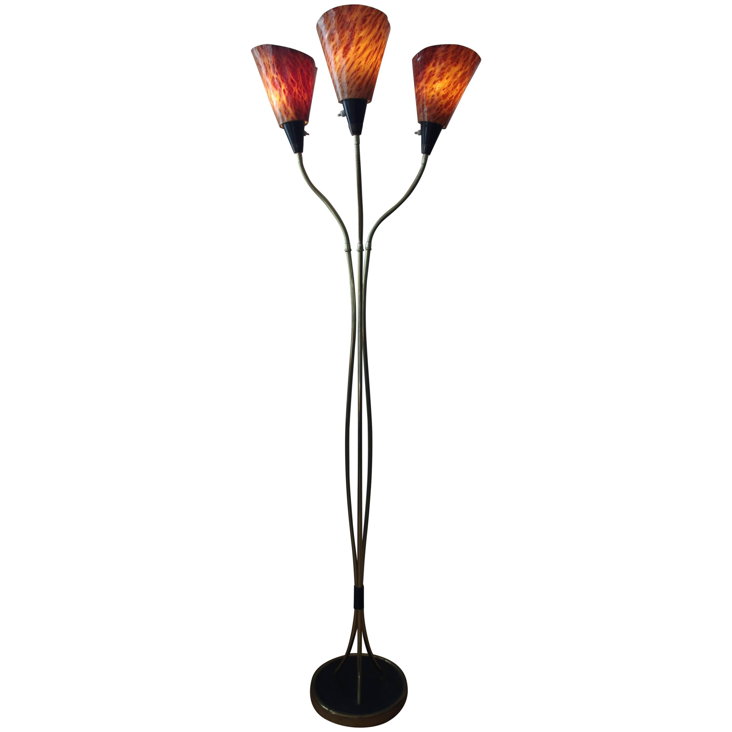 Floor Lamp 1965 Upcycled by Martin Pribyla