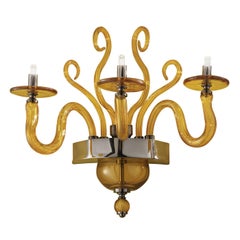 Yncanto Amber Wall Light by Euroluce Light of Italy