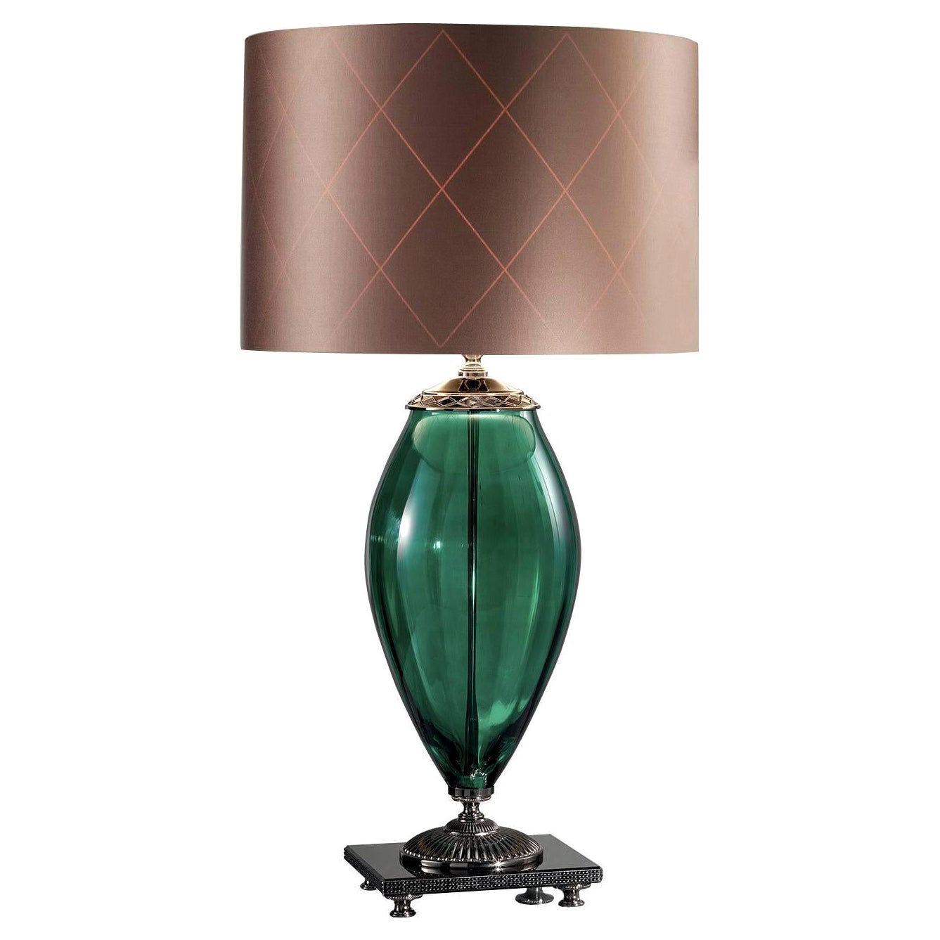 Surya Green Table Lamp For Sale