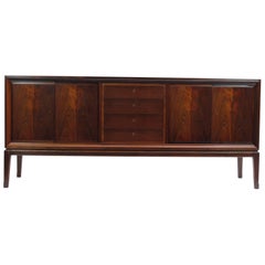 Traditional Danish Rosewood Credenza