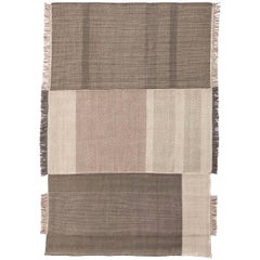 Tres Collection Pearl Hand-Loomed Wool & Felt Rug by Nani Marquina, Small