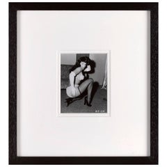 Vintage "Bettie Page Pin-Up" Photograph