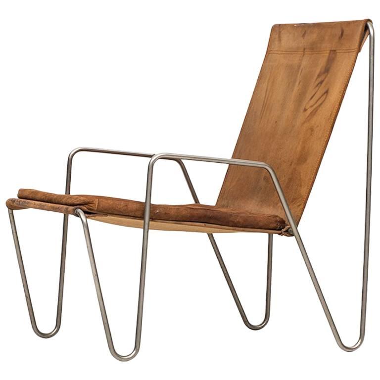 Easy Chair Model Bachelor by Verner Panton Produced by Fritz Hansen in Denmark