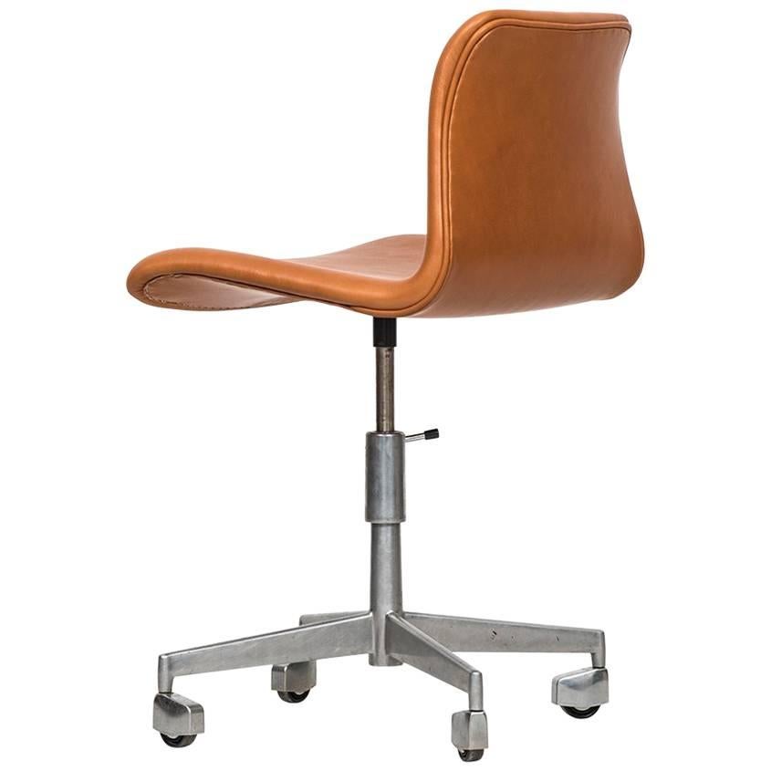 High Adjustable Office Chair Probably Produced in Denmark