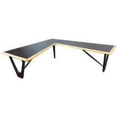 Vintage Boomerang Coffee Table by Lane