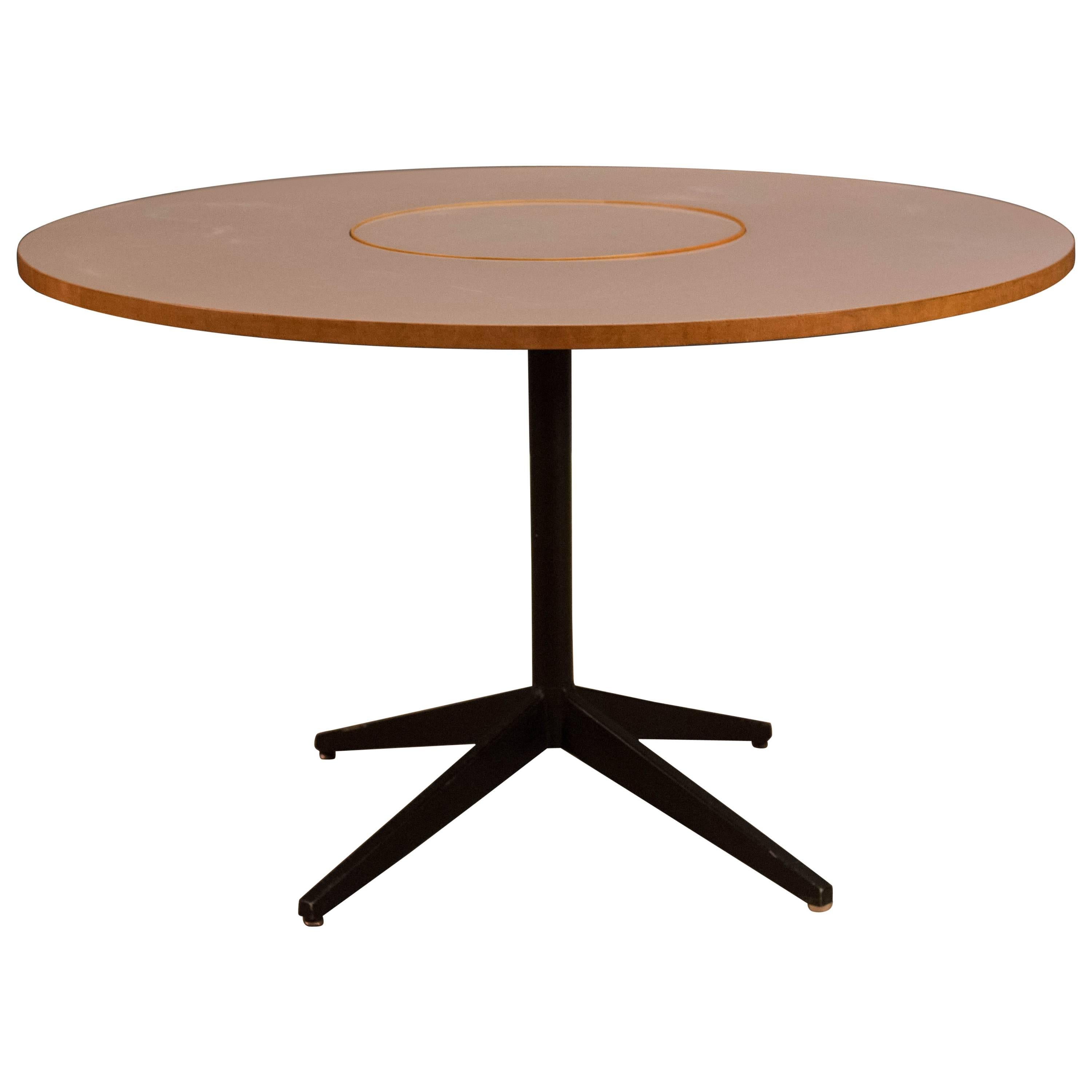 Vintage Lazy Susan Dining Table by George Nelson for Herman Miller