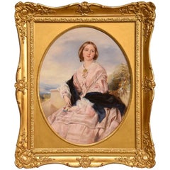 Antique "Miss Nightingale of Ludlow" by Thomas Crane