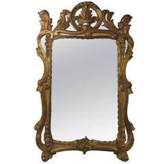 19th Century Gilt Framed, French Mirror