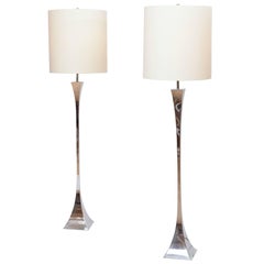 Pair of Floor Lamps by Tonello and Montagna Grillo for High Society, circa 1972