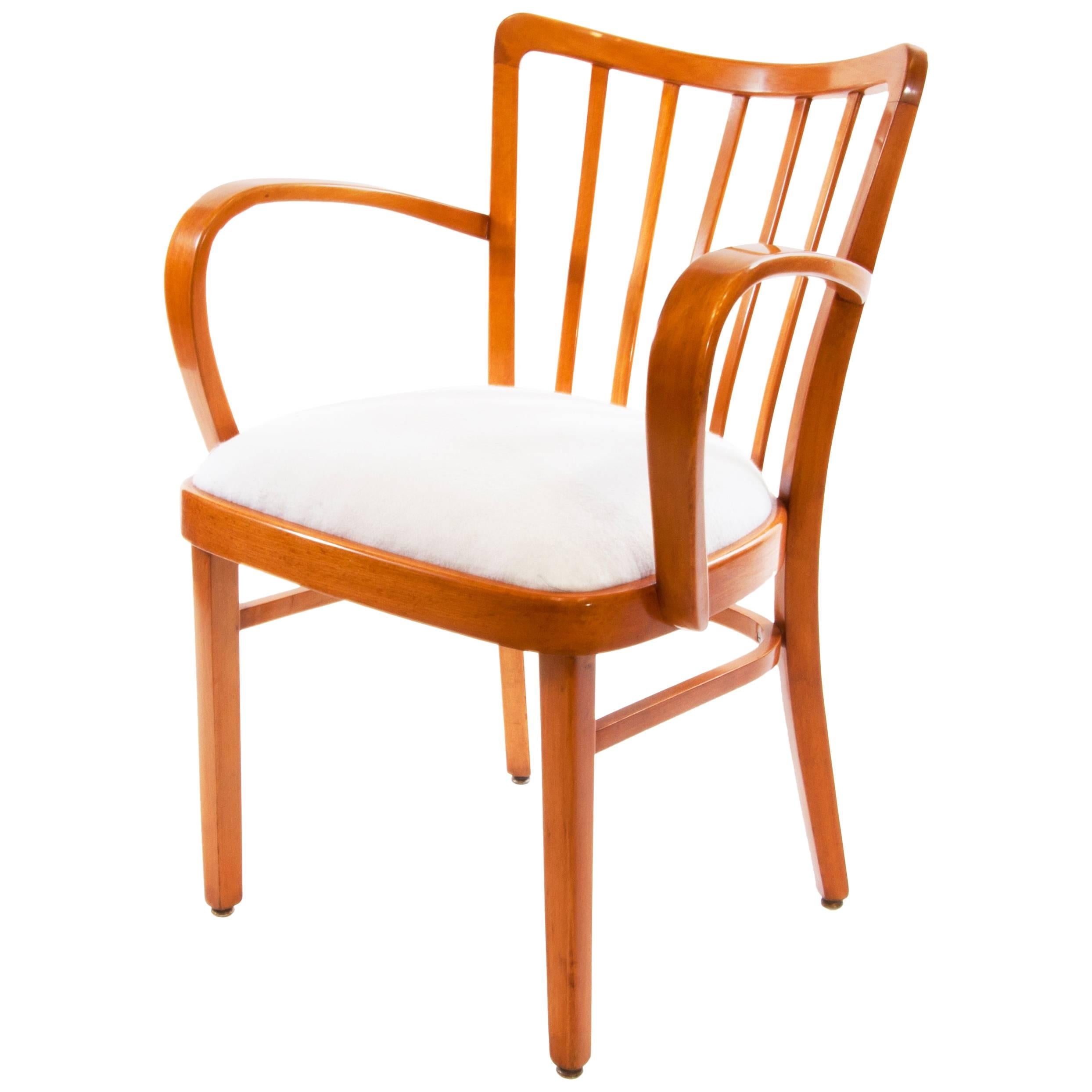 Josef Frank Dinner Armchair for No. 626 Thonet, 1935 For Sale