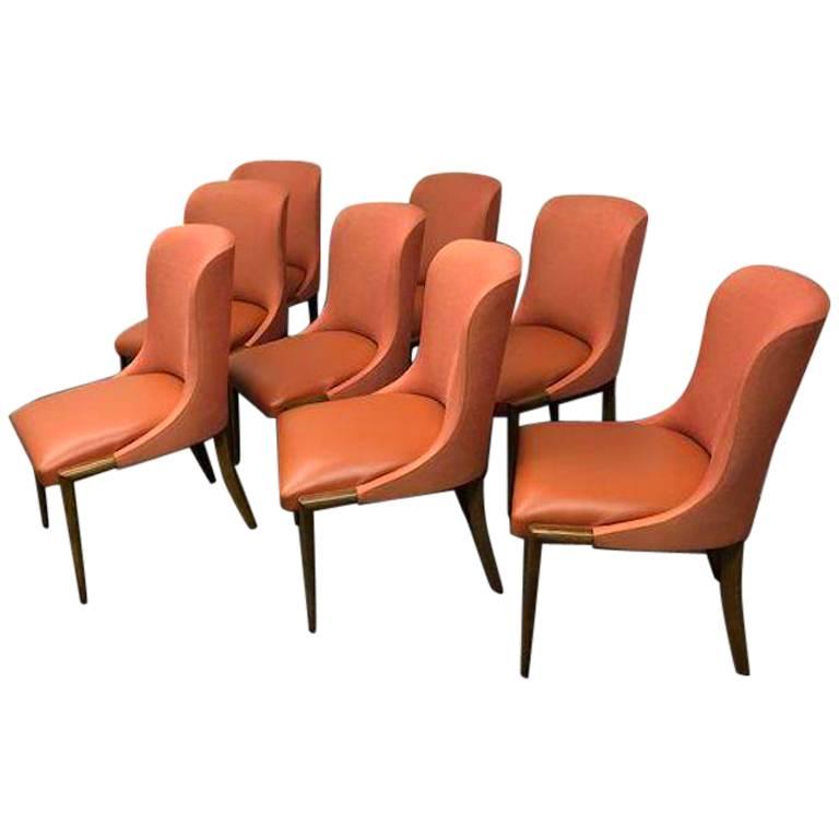 Set of New Eight Harris Chairs by Quintus For Sale