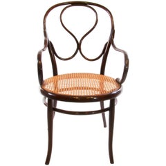 Antique Thonet Bentwood Armchair Fauteuil No. 20, circa 1900