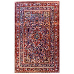 Außergewöhnlicher Kashan-Teppich aus dem frühen 20. Jahrhundert