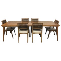 John Van Koert Dining Table Set by Drexel
