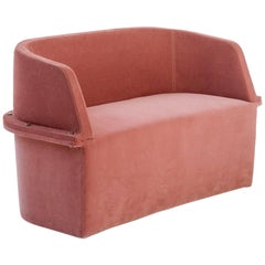 "Assembly" Two-Seat Sofa with Steel Frame and Bolts by Moroso for Diesel