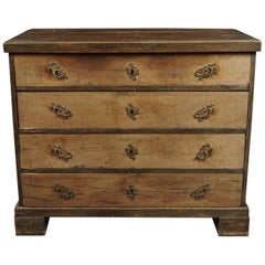 Oak Chest of Drawers from Denmark, circa 1900