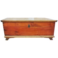 19th Century Italian Restored Solid Cherry Chest