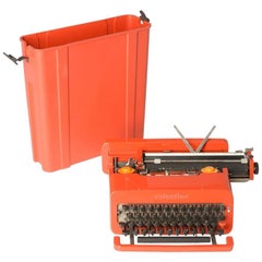 Iconic Typewriter Valentine by E. Sottsass for Olivetti