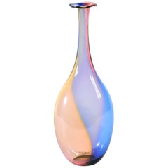 Fidji Glass Bottle by Kjell Engman for Kosta Boda