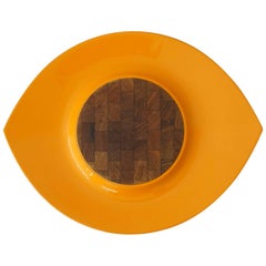 Jens Quistgaard for Dansk Festival Orange Serving Tray