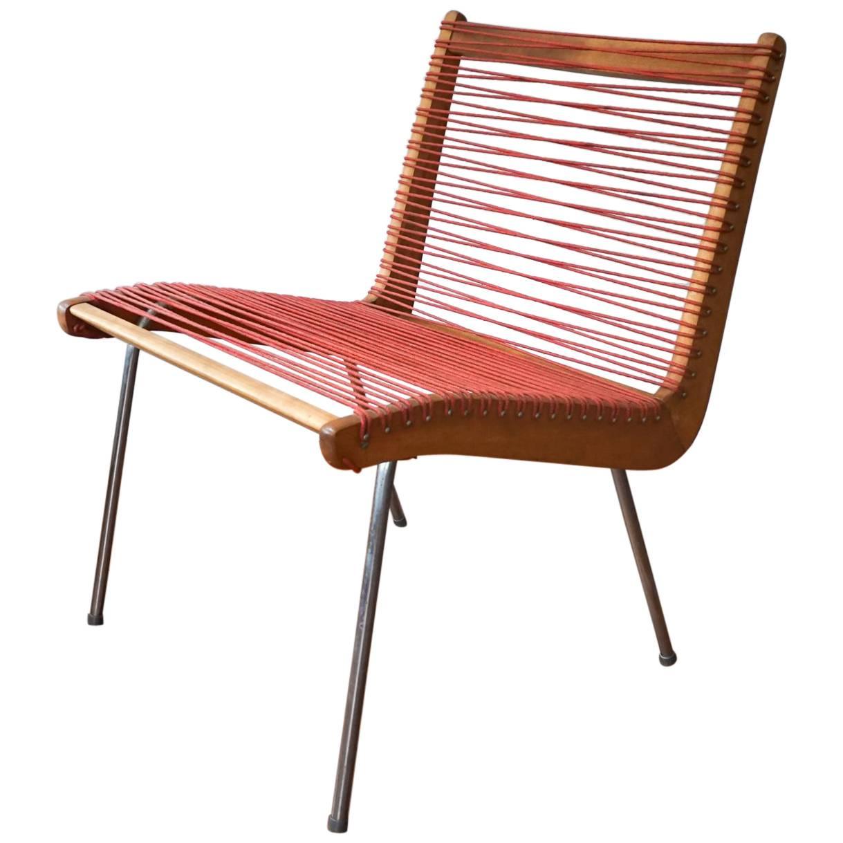 String Chair by Robert J Ellenberger for Calfab Good Design, 1950s For Sale