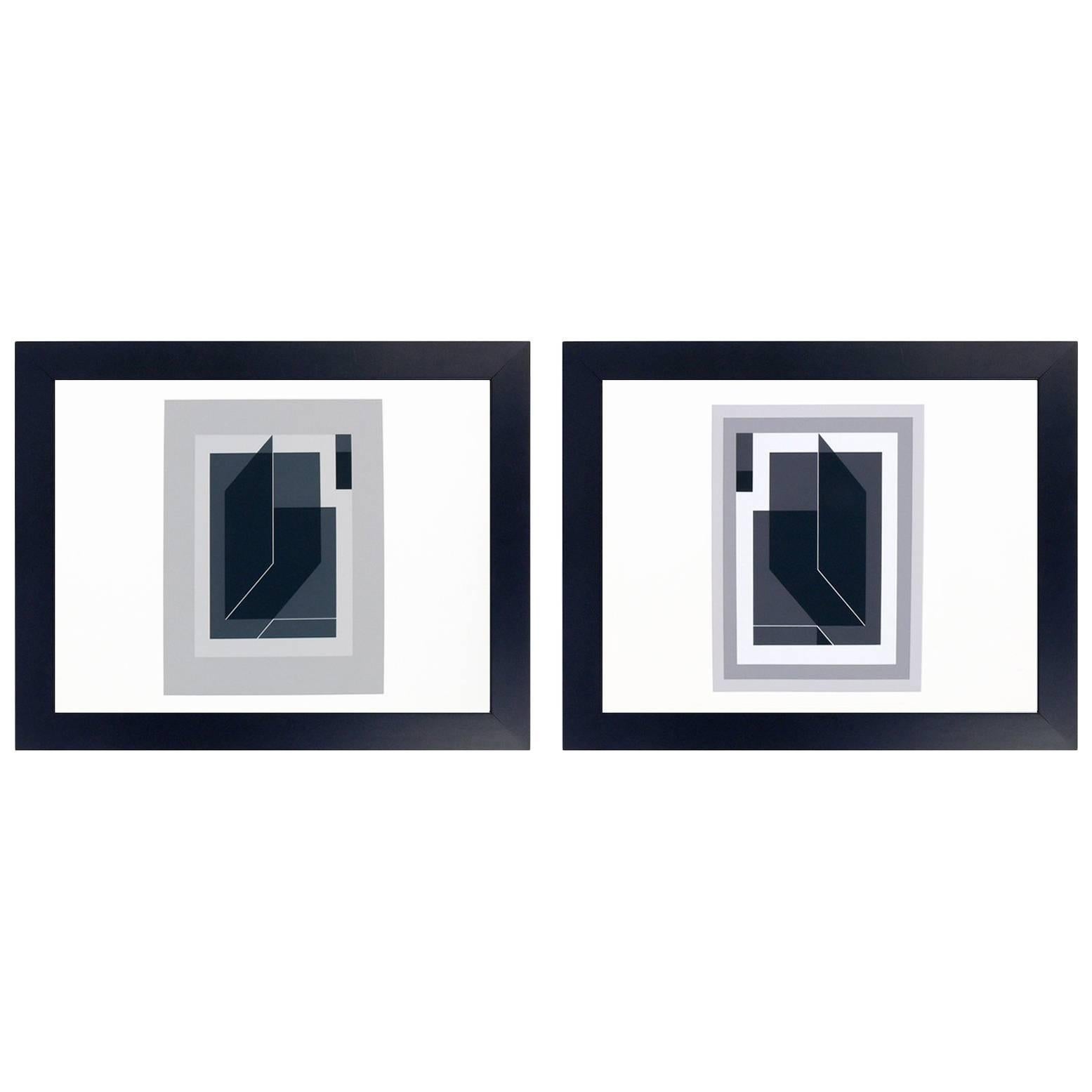 Abstract Lithographs by Josef Albers from Formulation and Articulation