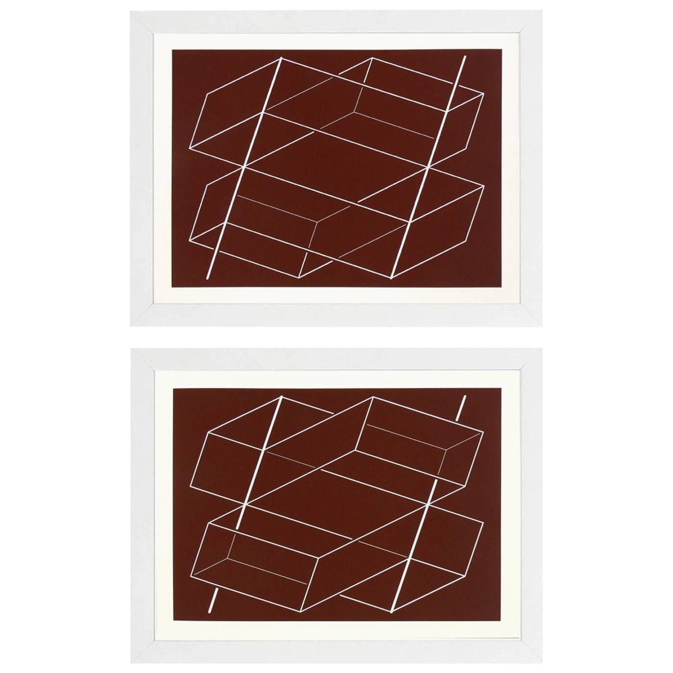Abstract Lithographs by Josef Albers from Formulation and Articulation