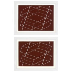 Abstract Lithographs by Josef Albers from Formulation and Articulation