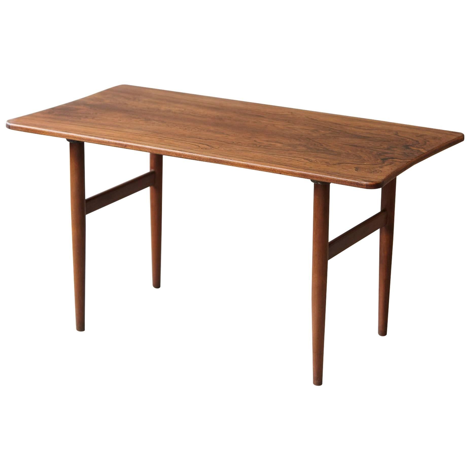 Rosewood Side Table by Kurt Østervig for Jason Møbler, 1960s