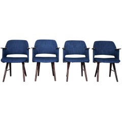 Set of Four Cees Braakman for Pastoe Ft30 Dining Chairs, Netherlands, 1960