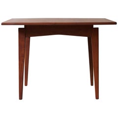 Jens Risom Floating Square Walnut Coffee Table