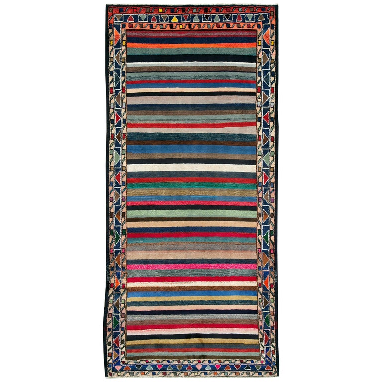 Vintage Persian Hamadan Rug 3’7” x 6’8”