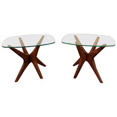 Adrian Pearsall Craft Associates "Jacks" End Tables