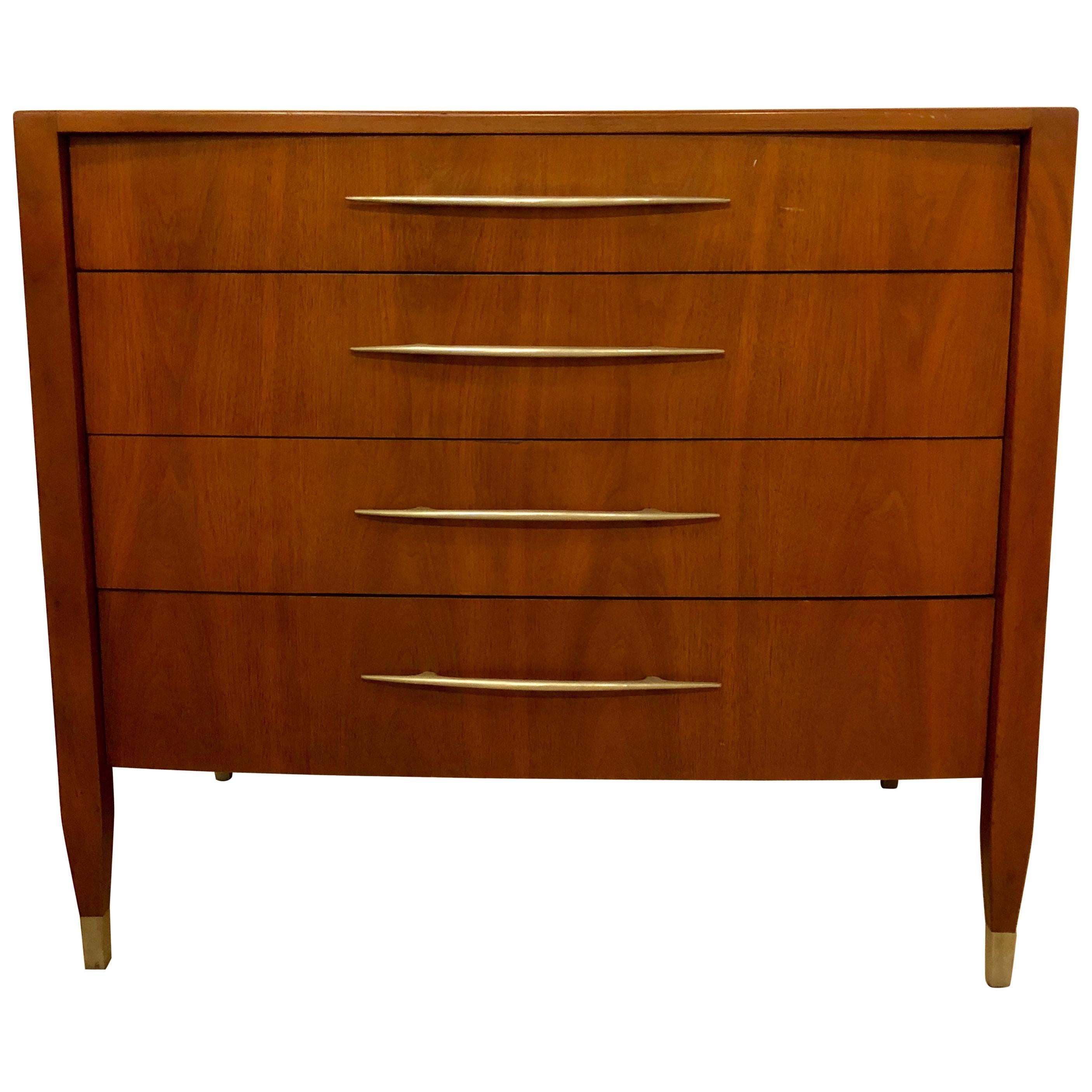 Mid-Century Modern Commode or Nightstand by Sligh Furniture Co Stamped