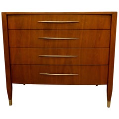 Mid-Century Modern Commode or Nightstand by Sligh Furniture Co Stamped