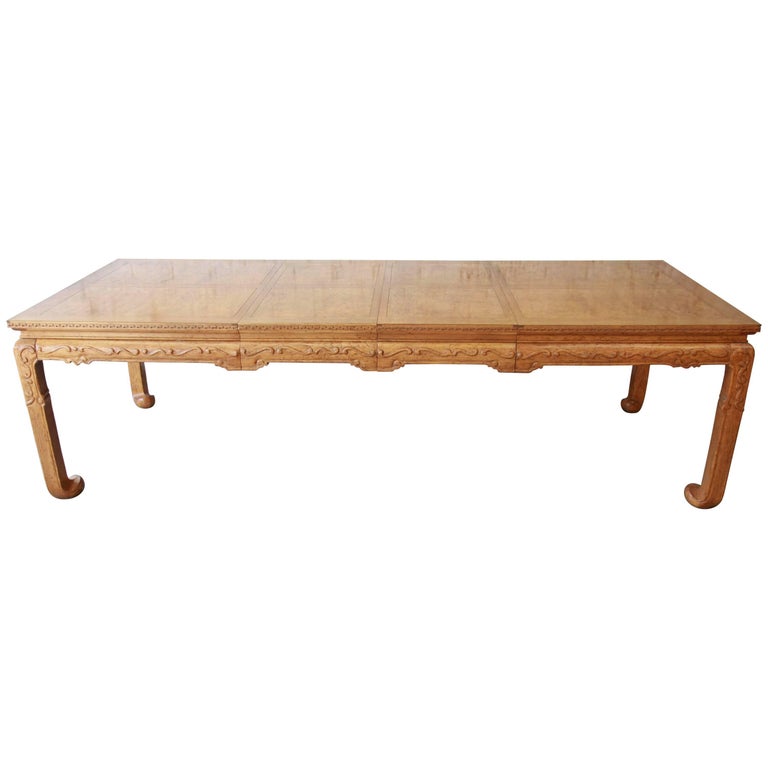 Michael Taylor For Baker Furniture Far East Collection Extension Michael Taylor For Baker Furniture Far East Collection Extension Dining Table