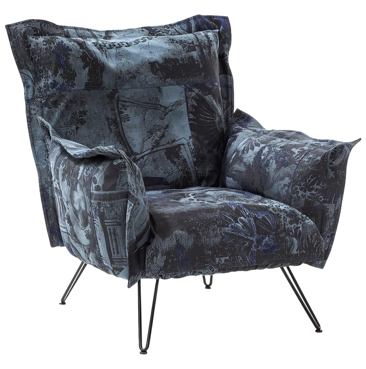 "Cloudscape" Armchair with Fiber or Goose and Steel Frame by Moroso for Diesel For Sale