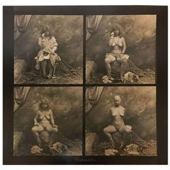 Jan Saudek, "The Pretender" # 877, fotografia originale, 1994