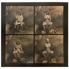 Jan Saudek, "The Pretender" # 877, Original Photograph, 1994