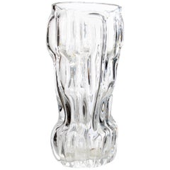 Vintage 1970s Glass Vase