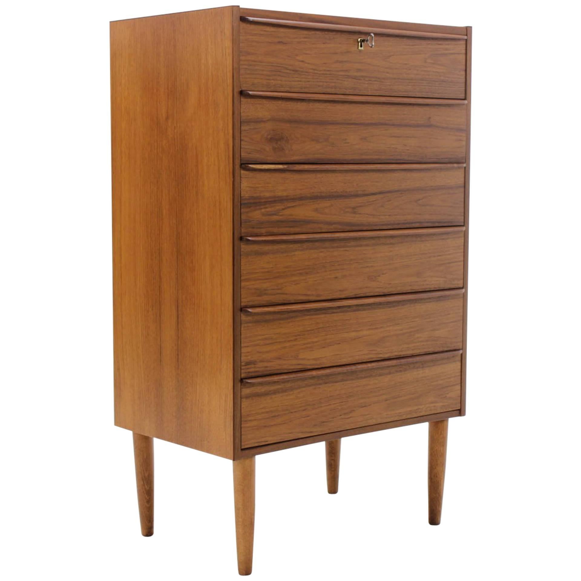 1960s Teak Chest of Drawers