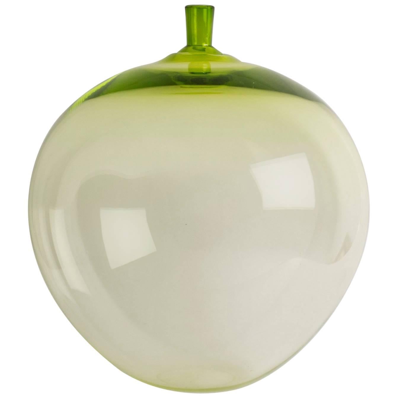 Crystal Glass Apple by Ingeborg Lundin