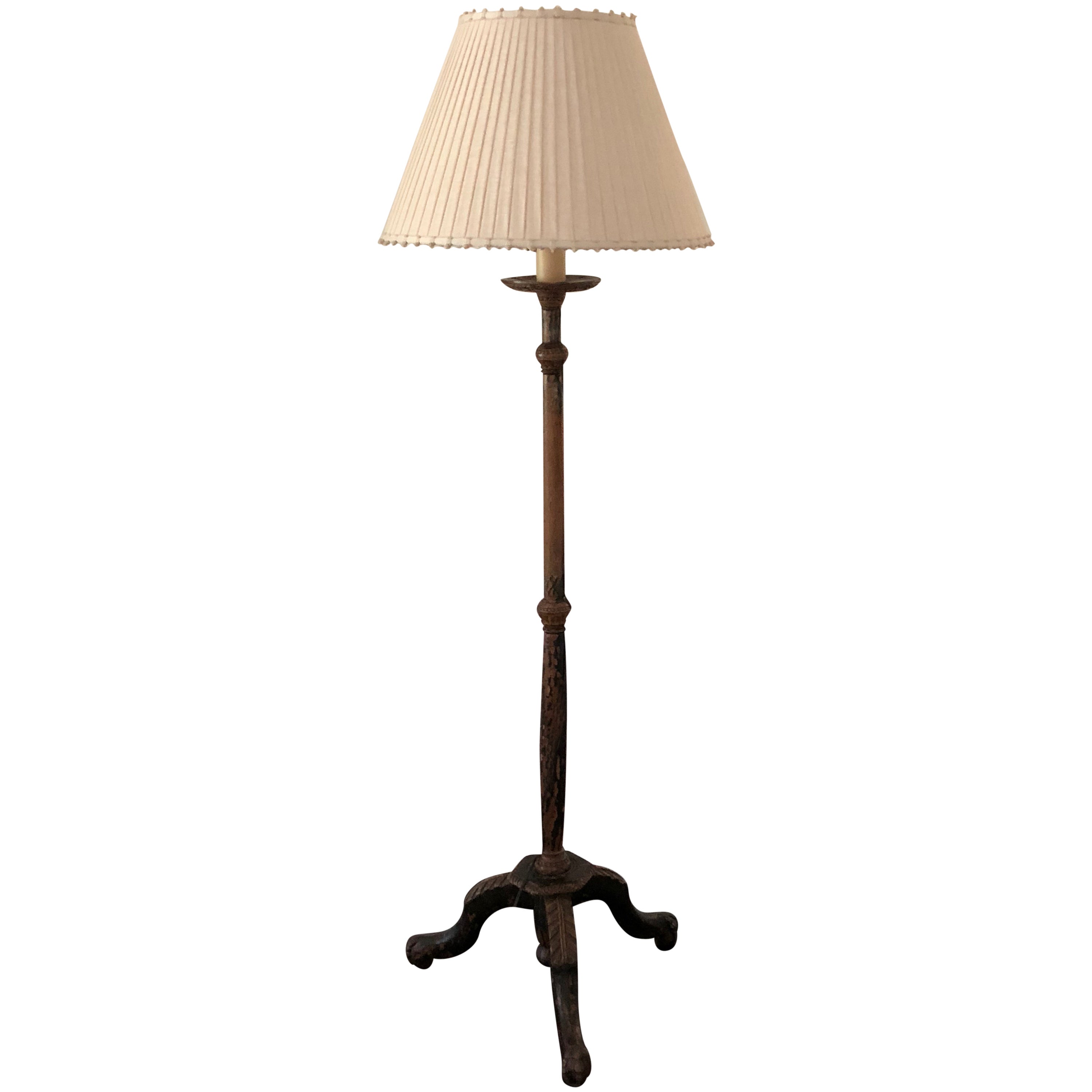 Gothic Revival Candelabra Style Floor Lamp at 1stDibs