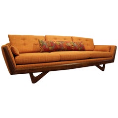 Adrian Pearsall Style Gondola Sofa on Boomerang Legs